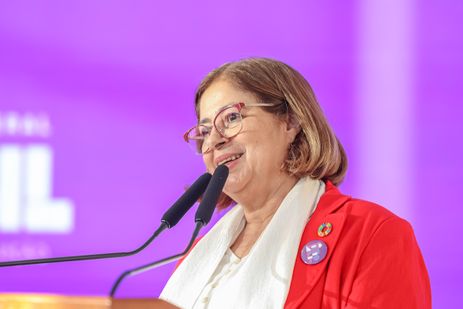 Brasília (DF), 14.11.2023 - O Ministério das Mulheres realiza, no Palácio do Planalto, o evento Mulheres no Poder: Estratégias para Implementação do Objetivo de Desenvolvimento Sustentável da ONU para Alcançar a Igualdade de Gênero. Participam do encontro a ministra das Mulheres, Cida Gonçalves, a primeira-dama Janja Lula da Silva, a ex-presidente do Chile Michelle Bachelet Foto: Claudio Kbene/PR