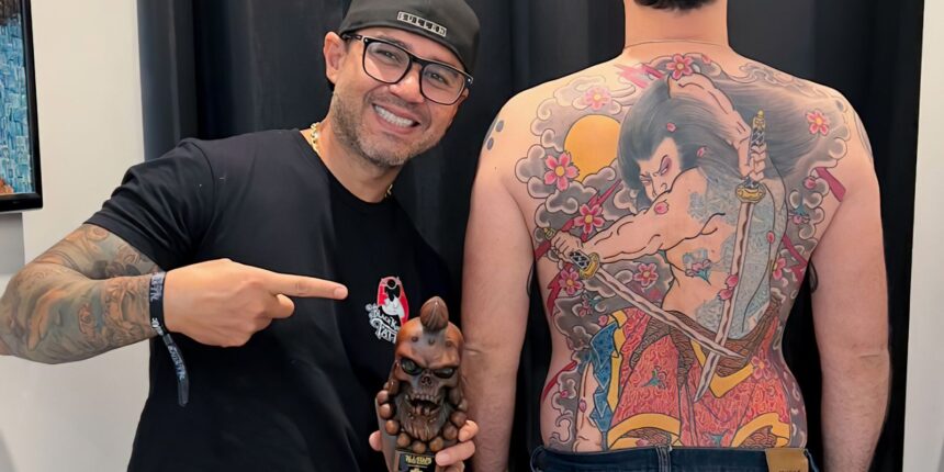 Carioca ganha maior prêmio de tatuagem dos Estados Unidos