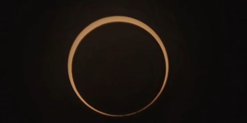 Eclipse anular do Sol é observado no Norte e Nordeste do Brasil