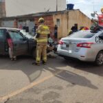 Acidente grave entre dois carros na Ceilândia