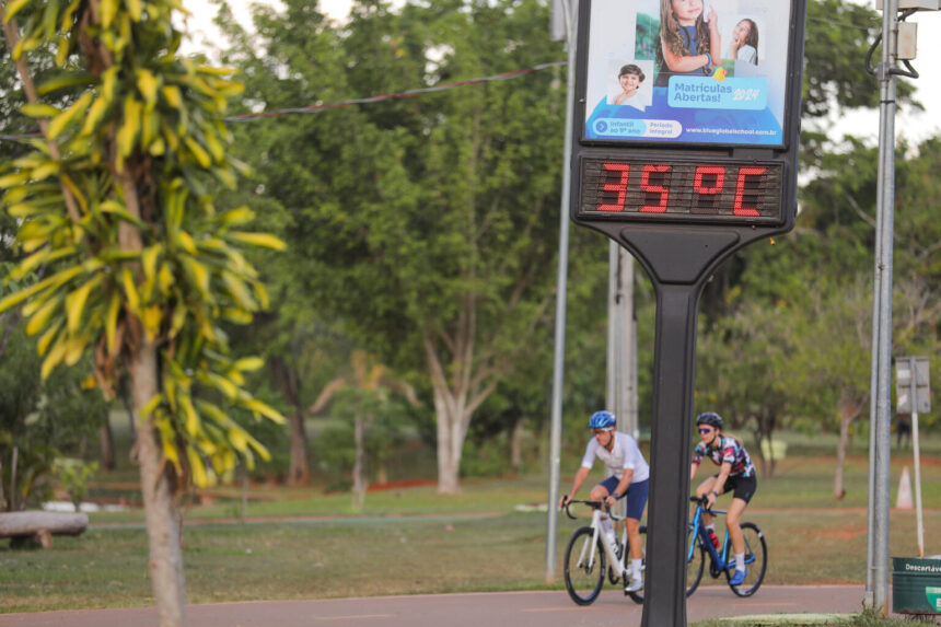 Alta temperatura e baixa umidade exigem atenção a saúde