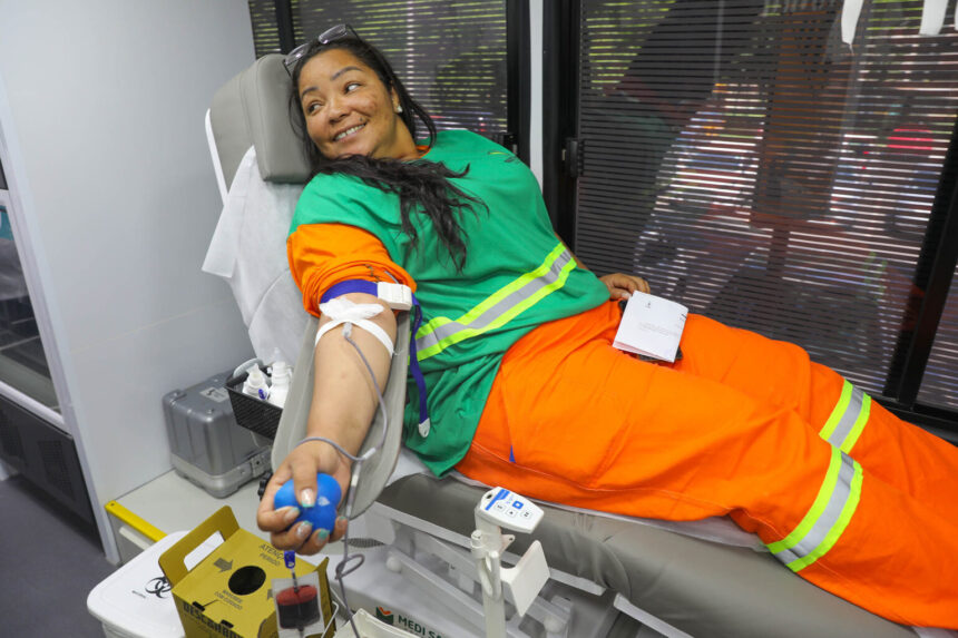 Campanha Gari Sangue Bom movimenta doações no Gama
