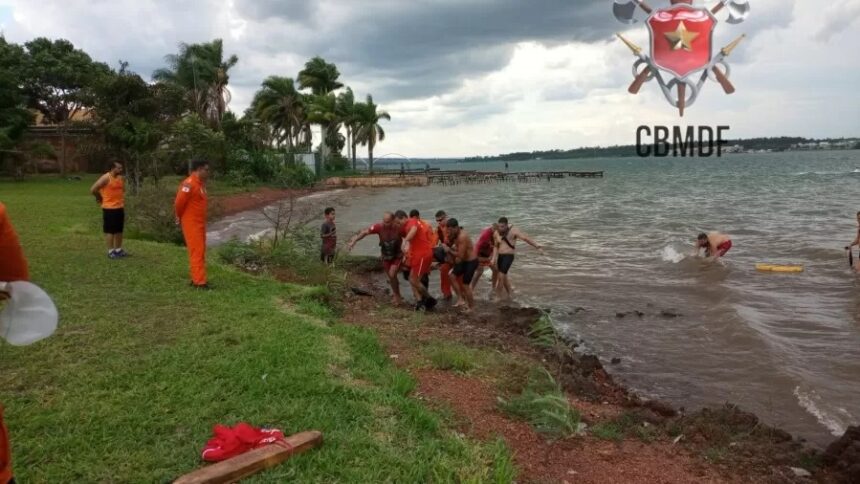 Jovem de 24 anos morre afogado no Lago Paranoá, em Brasília