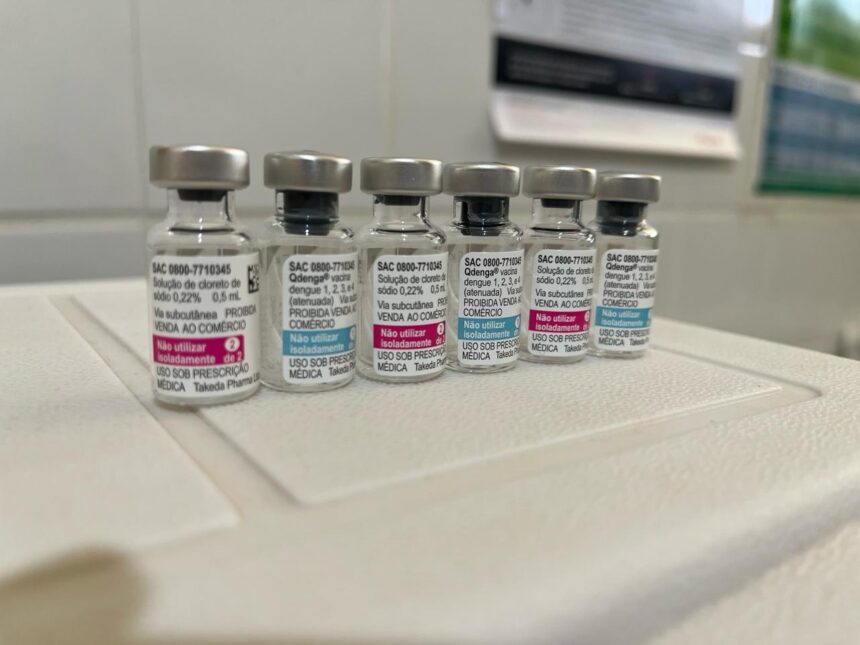 Primeiras doses da vacina contra a dengue serão distribuídas pela União em fevereiro