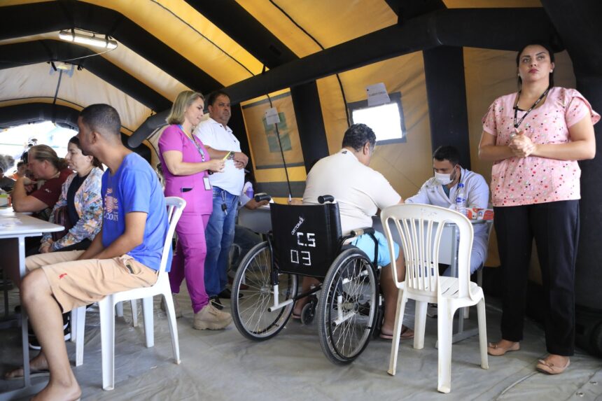 Dengue: tendas de acolhimento já atenderam mais de 31 mil pessoas