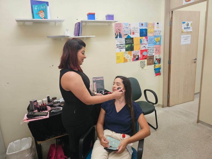 Colaboradoras do Hospital Regional de Santa Maria têm dia de cuidados especiais