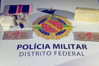 PMDF apreende crack e cocaína em Planaltina
