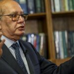 Gilmar Mendes recebe indígenas do povo Munduruku no STF