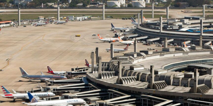 Movimento nos aeroportos brasileiros cresce 10% em 2025