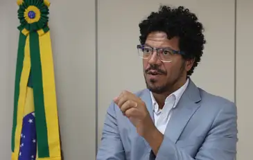 Brasília 13/11/2025 - Secretário Nacional de Assuntos Legislativos do MJSP, Marivaldo Pereira, durante entrevista para Agência Brasil.  Foto Valter Campanato/Agência Brasil.