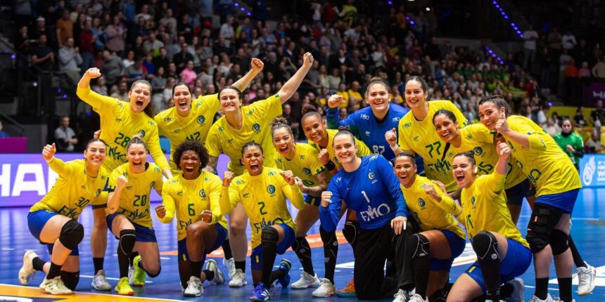 Brasil sobra diante de Cuba na estreia do Mundial de Handebol Feminino