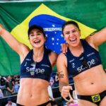 Carol Soberg e Rebecca faturam  bronze no Mundial de vôlei de praia