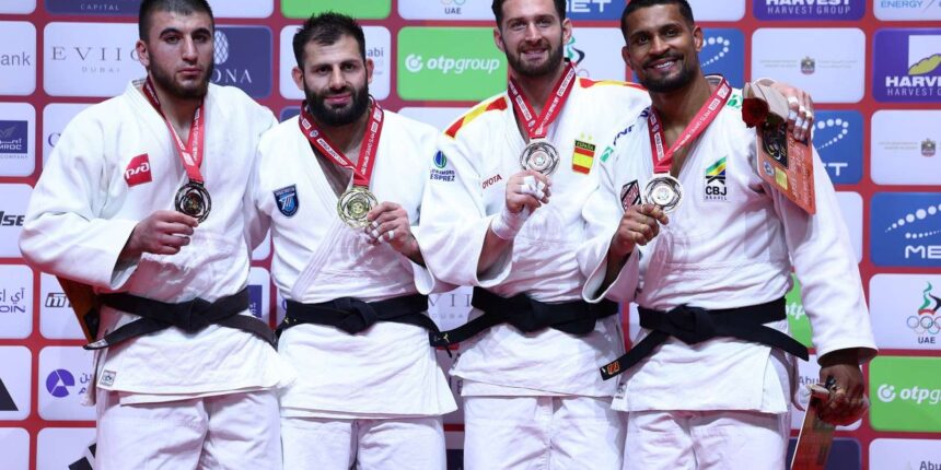 Judô: Leonardo Gonçalves leva bronze no Grand Slam de Abu Dhabi
