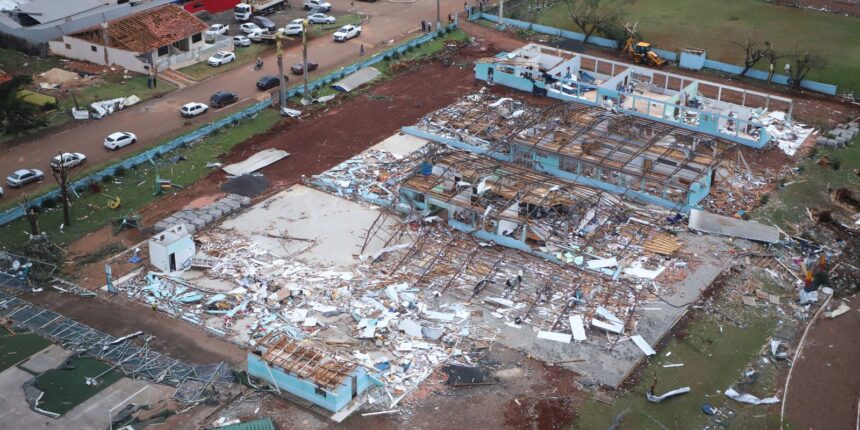 Paraná confirma sétima morte causada por tornados simultâneos