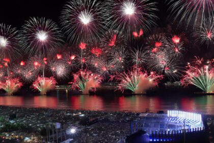 Bombeiros aprovam vistoria de balsas para fogos em Copacabana