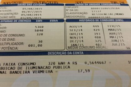 Consumidor pagará menos na conta de luz em janeiro