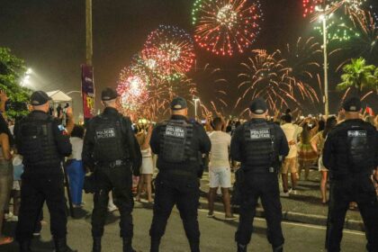 Réveillon no Rio terá 28,7 mil policiais e reconhecimento facial