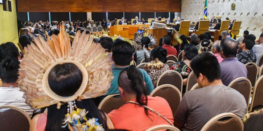 STF abre sessão de julgamento do marco temporal de terras indígenas