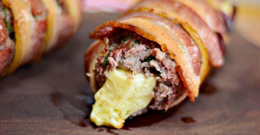 Rojão de carne com bacon