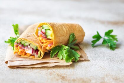 Prático, saboroso e cheio de possibilidades: o wrap é a escolha ideal para quem quer comer bem sem complicação