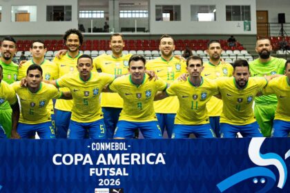 Brasil enfrenta Peru para avançar à final da Copa América de futsal