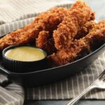 foto de frango empanado