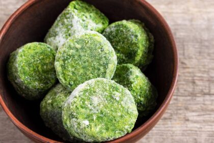 Tempero congelado para usar na cozinha