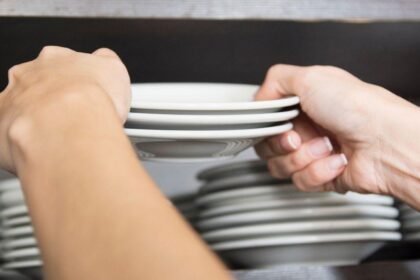 Organização facilita a limpeza