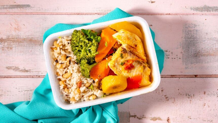 Porções individuais de refeições