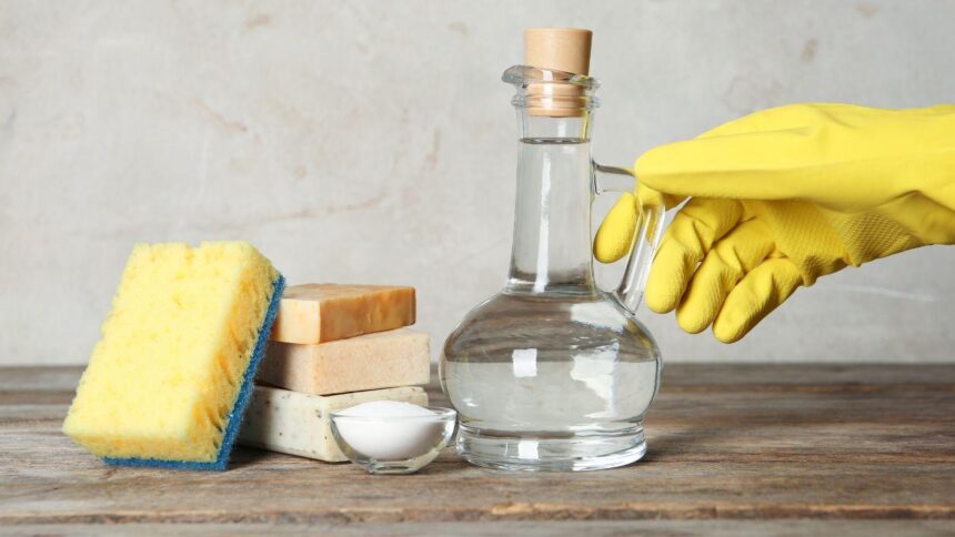 Vinagre e bicarbonato