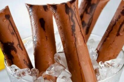 Sacolé de brigadeiro