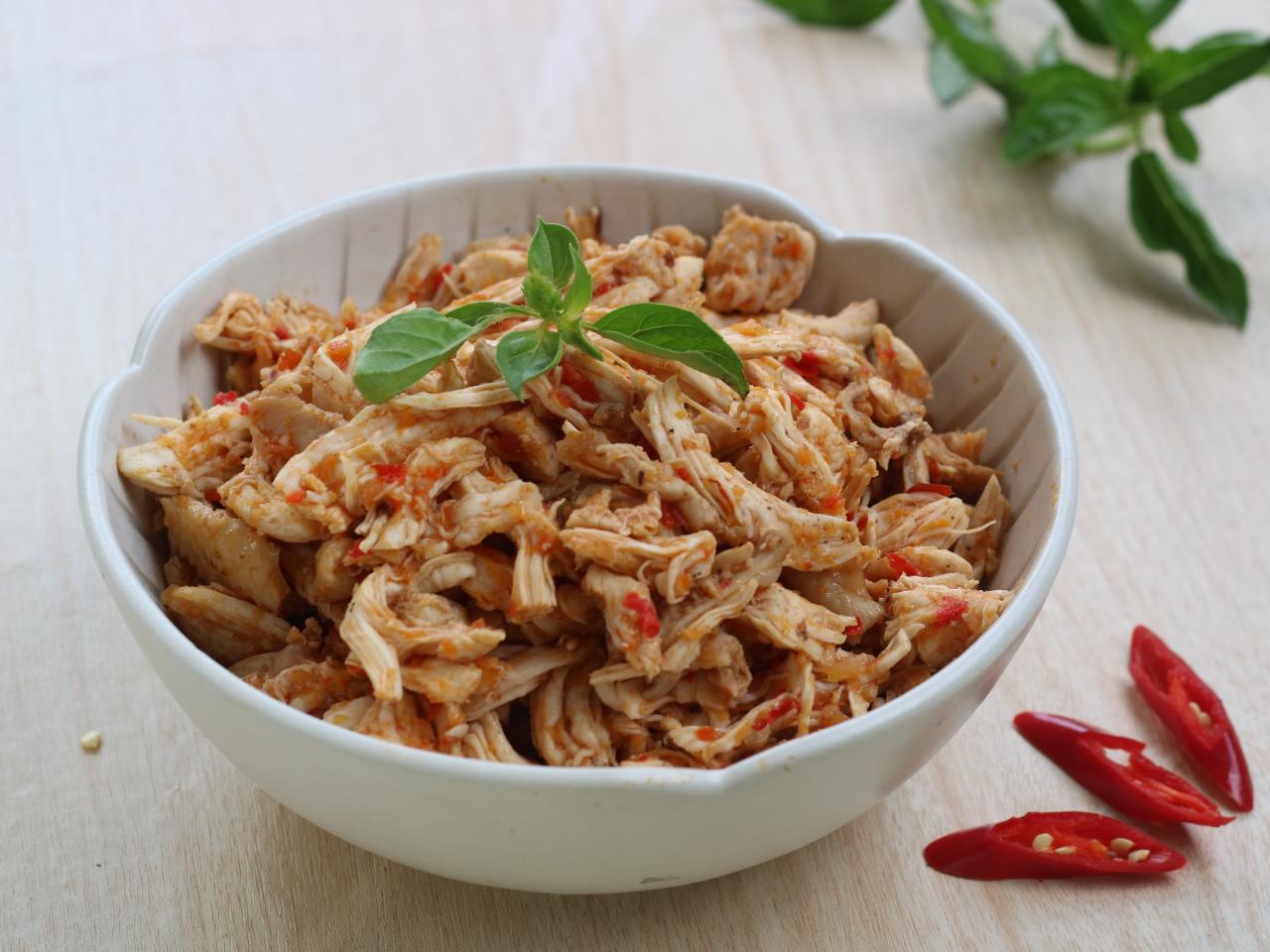 O ponto do cozimento é essencial para um frango desfiado perfeito