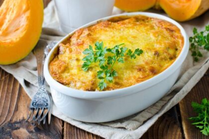 Kibe de abóbora recheado