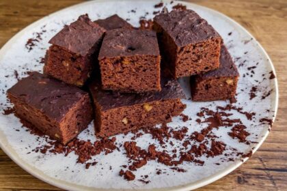 brownie de chocolate