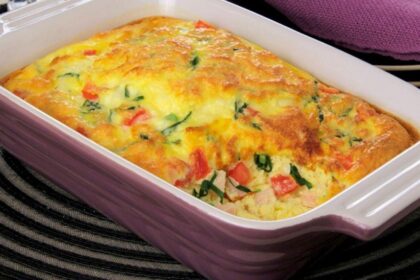 omelete de forno: soluções para um jantar rápido