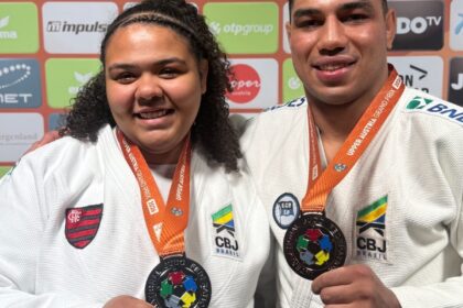 Com mais 2 pódios, Brasil encerra Grand Prix de judô com 6 medalhas