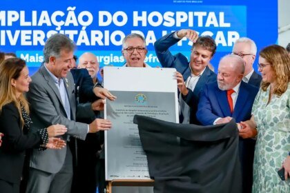 Lula inaugura novas áreas de hospital universitário de São Carlos