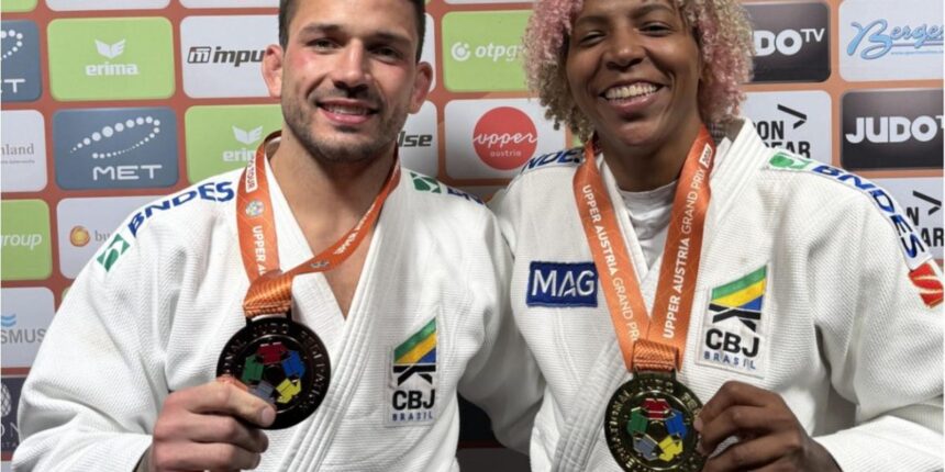 Rafaela Silva é ouro e Cargnin bronze no Grand Prix de judô da Áustria