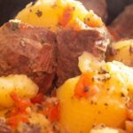 Carne na panela de pressão