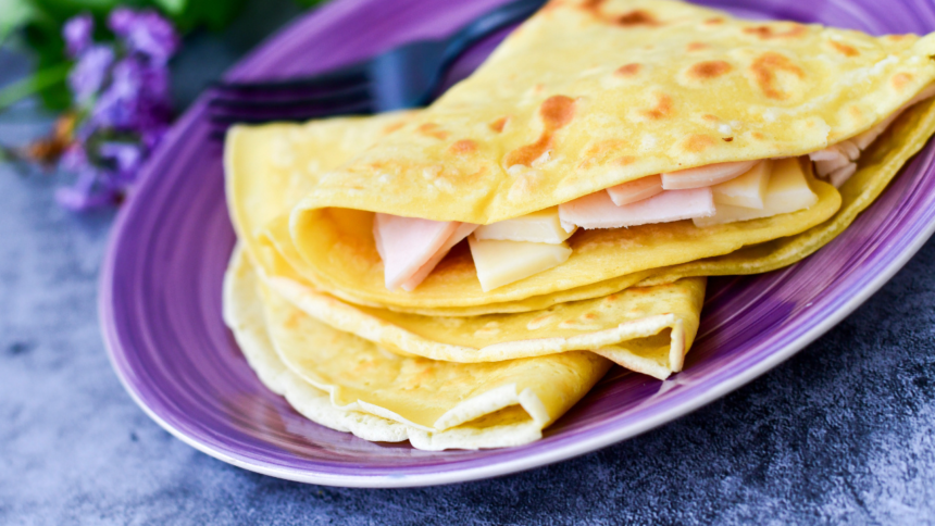 Crepioca é uma alternativa prática e leve ao pão francês no café da manhã