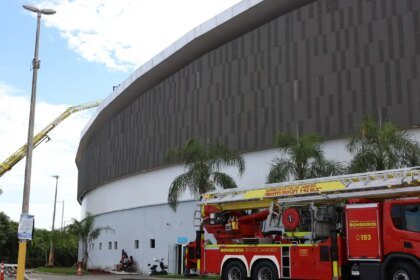 Defesa Civil do Rio interdita parte do Velódromo atingido por incêndio
