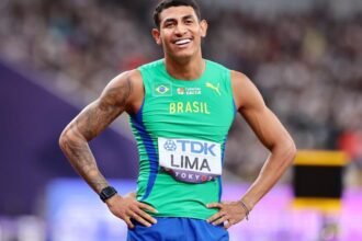 Erik Cardoso supera recorde nos 100 m, mas não tem marca homologada