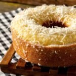 Imagem de um bolo de coco