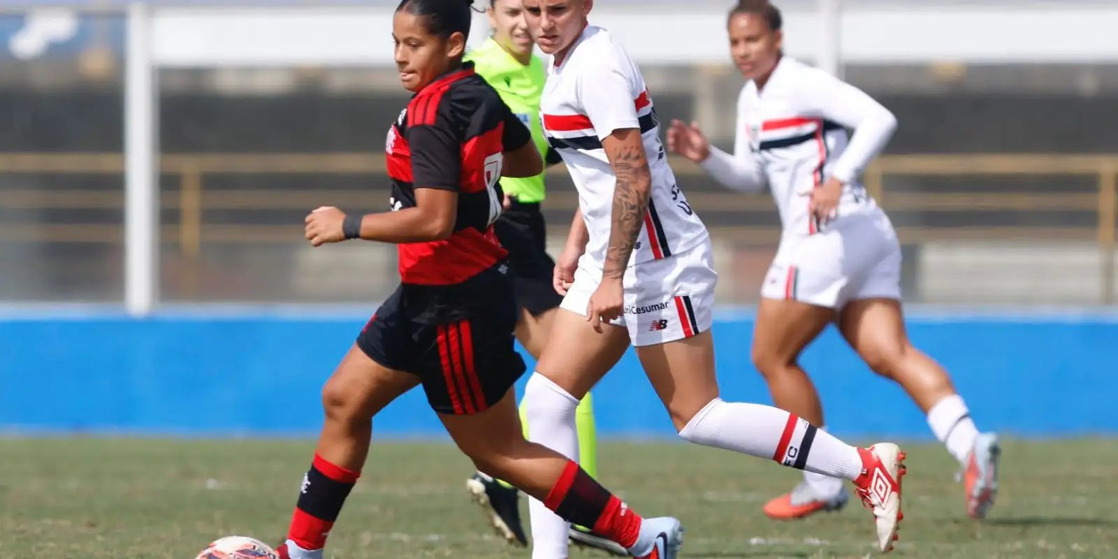 Brasileiro Feminino sub-20: Fla vence São Paulo no 1º jogo da final