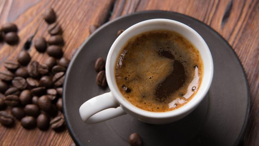 Imagem de uma xícara de café