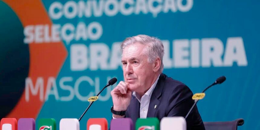 Com a presença de Neymar, Ancelotti convoca seleção para a Copa