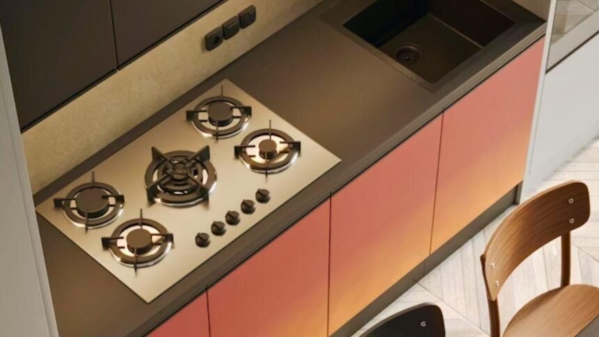 Cooktop 5 bocas transforma a cozinha: Mais eficiência e espaço inteligente