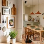 Cozinhas com quadros pendurados