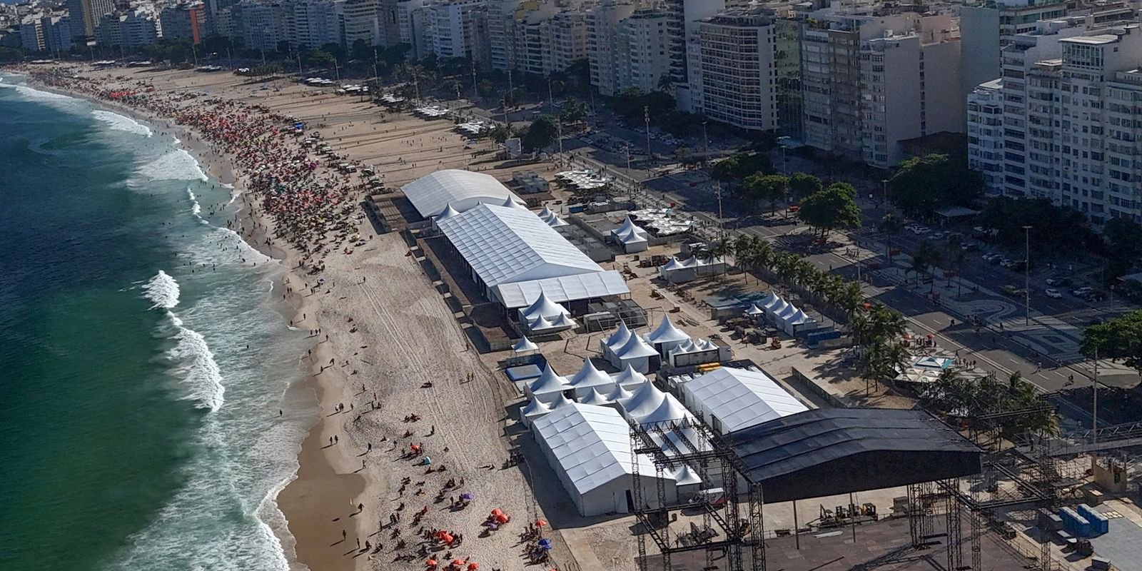 Marinha alerta para mar com ressaca e ondas de 3 metros na orla do Rio
