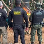 Polícia Federal combate garimpos ilegais nos estados do Amapá e Pará